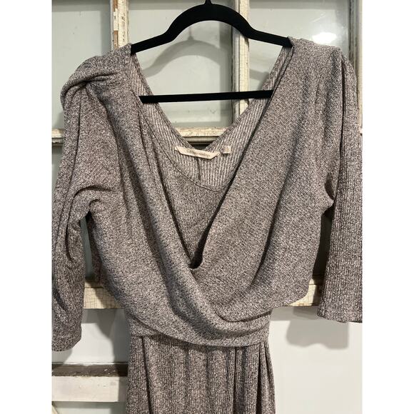 Soft Surroundings size medium beige midi dress - Picture 2 of 4